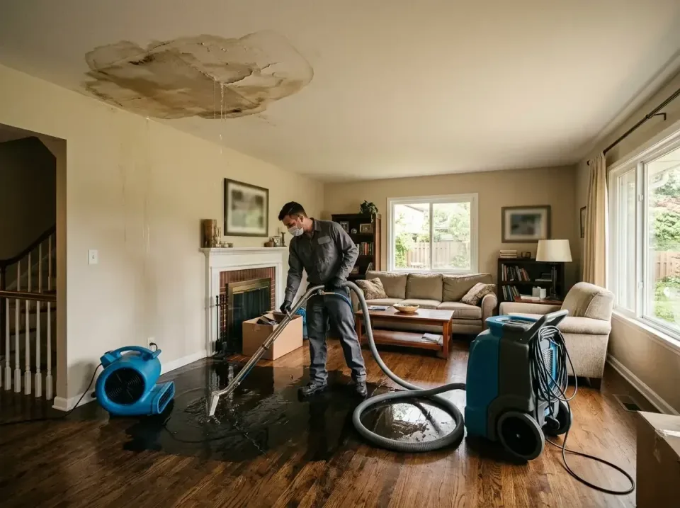 attic-pipe-burst-ceiling-drip-008 — frequently asked questions, Water Damage Restoration & Carpet Care in Malverne, NY